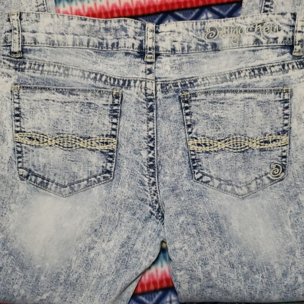 BADASS ACID WASH Jeans - Picture 2 of 3